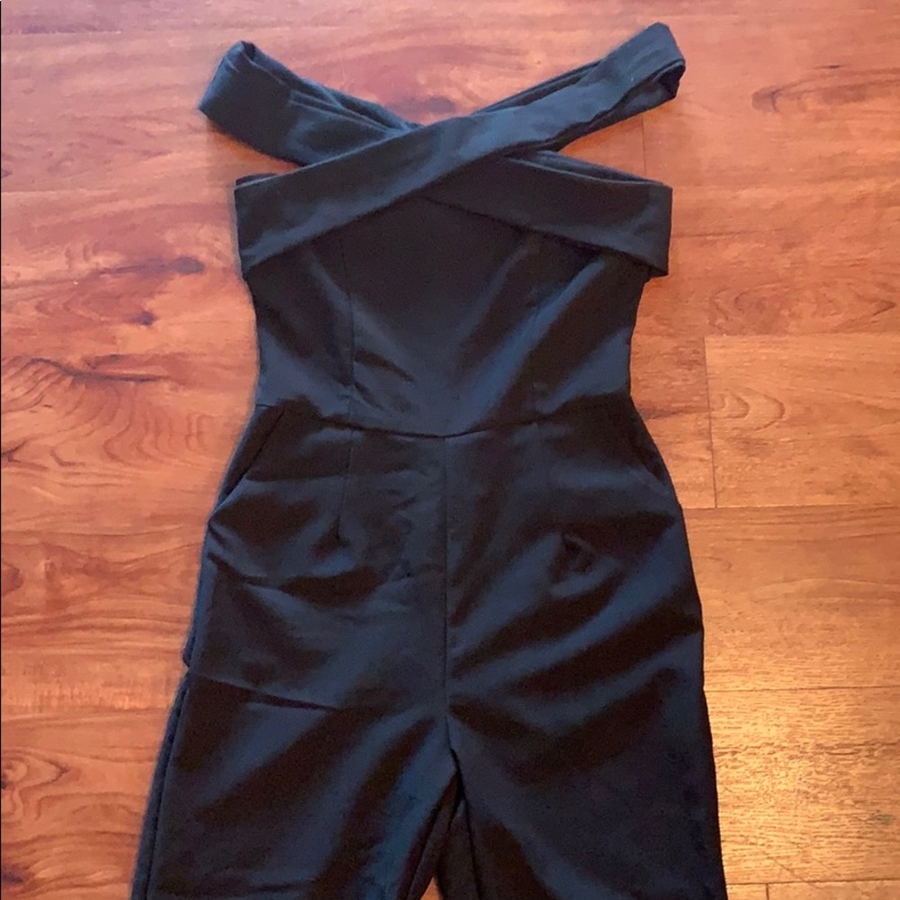 Black jumpsuit